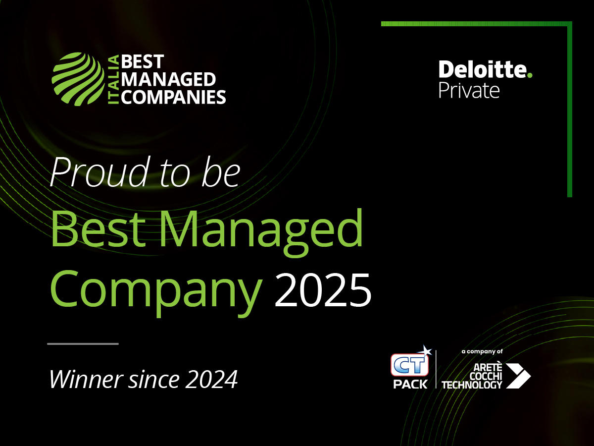 CT Pack recognized for the second year in a row among Italy’s Best Managed Companies 2025